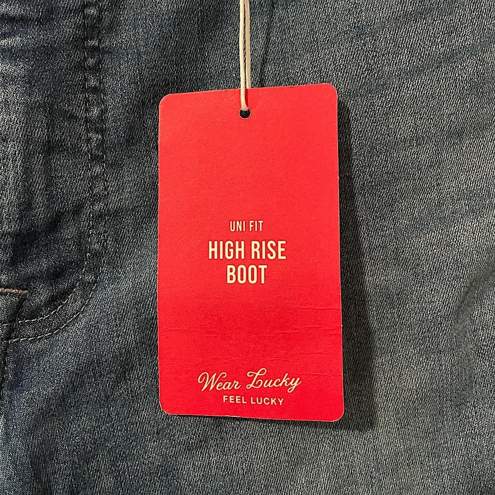 Lucky Brand, Size 4, Denim, High Rise Boot Jean, NWT - Picture 4 of 4